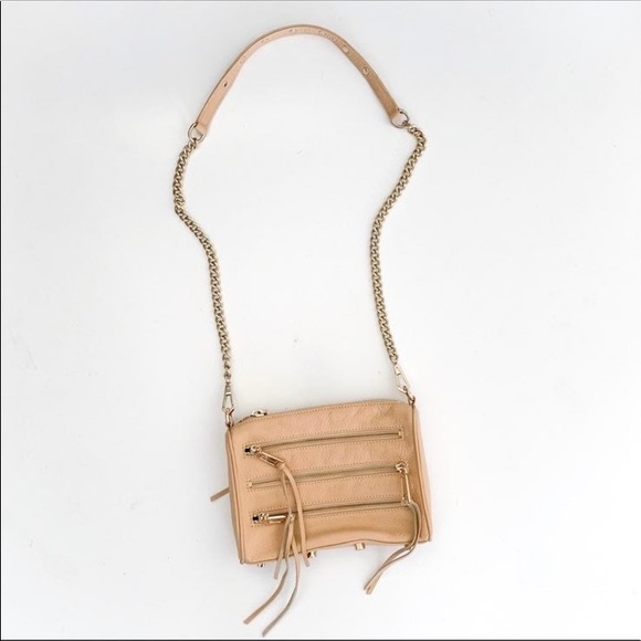 Rebecca Minkoff 5-Zip Pebble Leather Bag - Picture 2 of 16